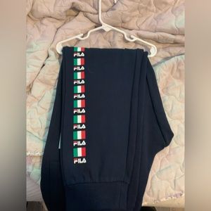 Italian flag Fila Sweatpants